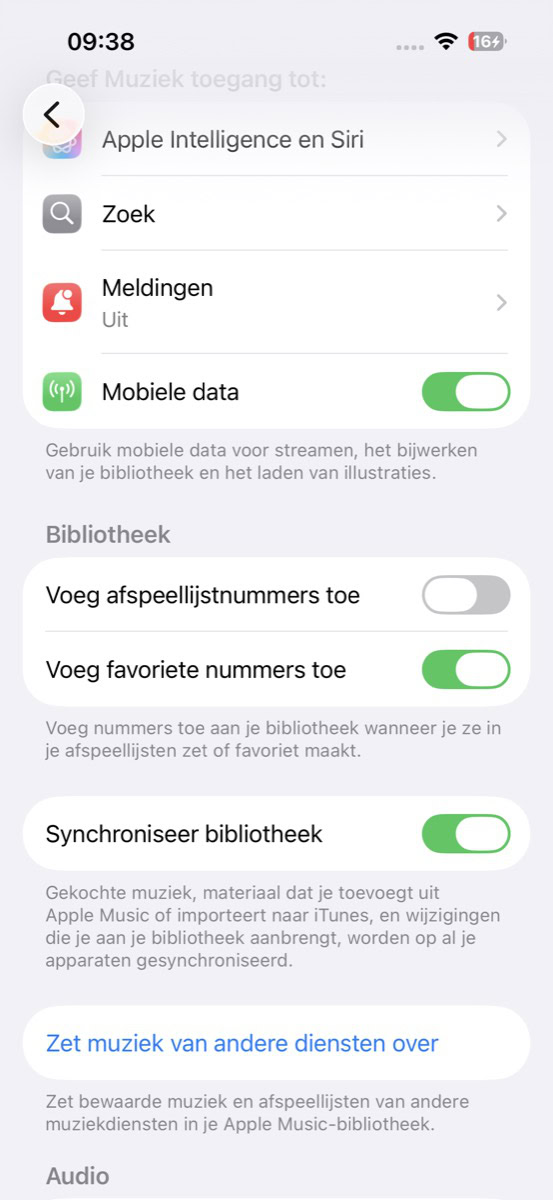 Instructiefoto: Offline of niet