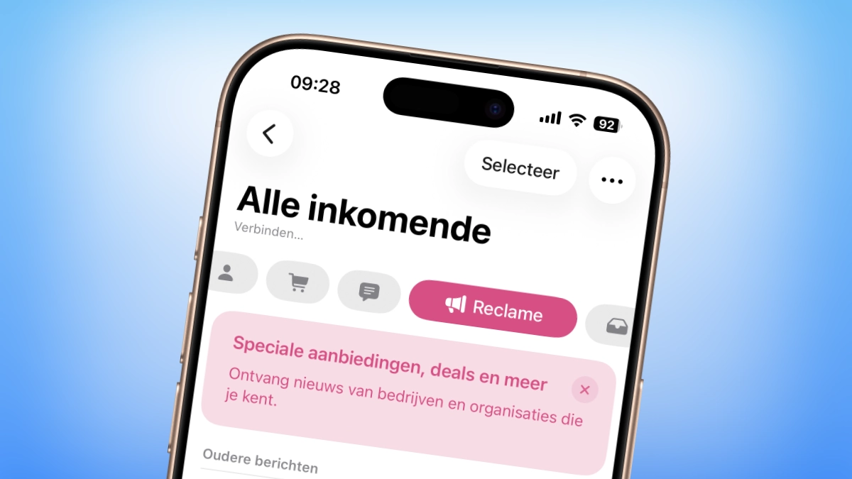 Mail iOS 26.1