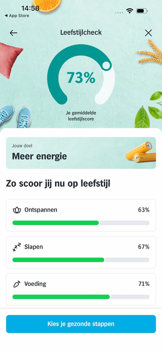 Instructiefoto: Krijg een score