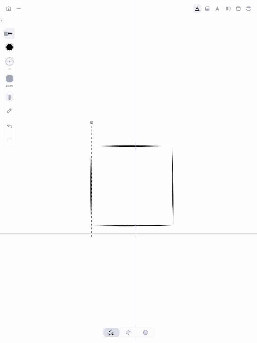 Instructiefoto: Maak een nieuwe 3D guide
