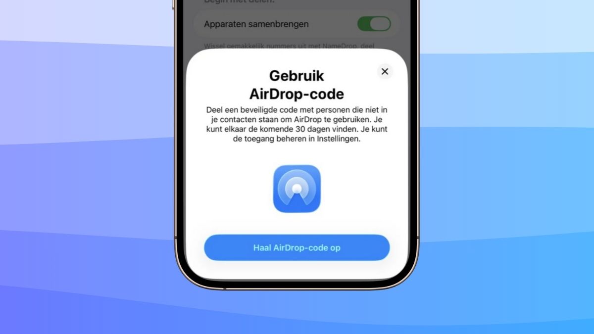 AirDrop code