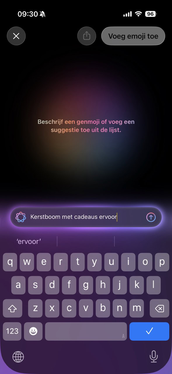 Beschrijf je kerstemoji