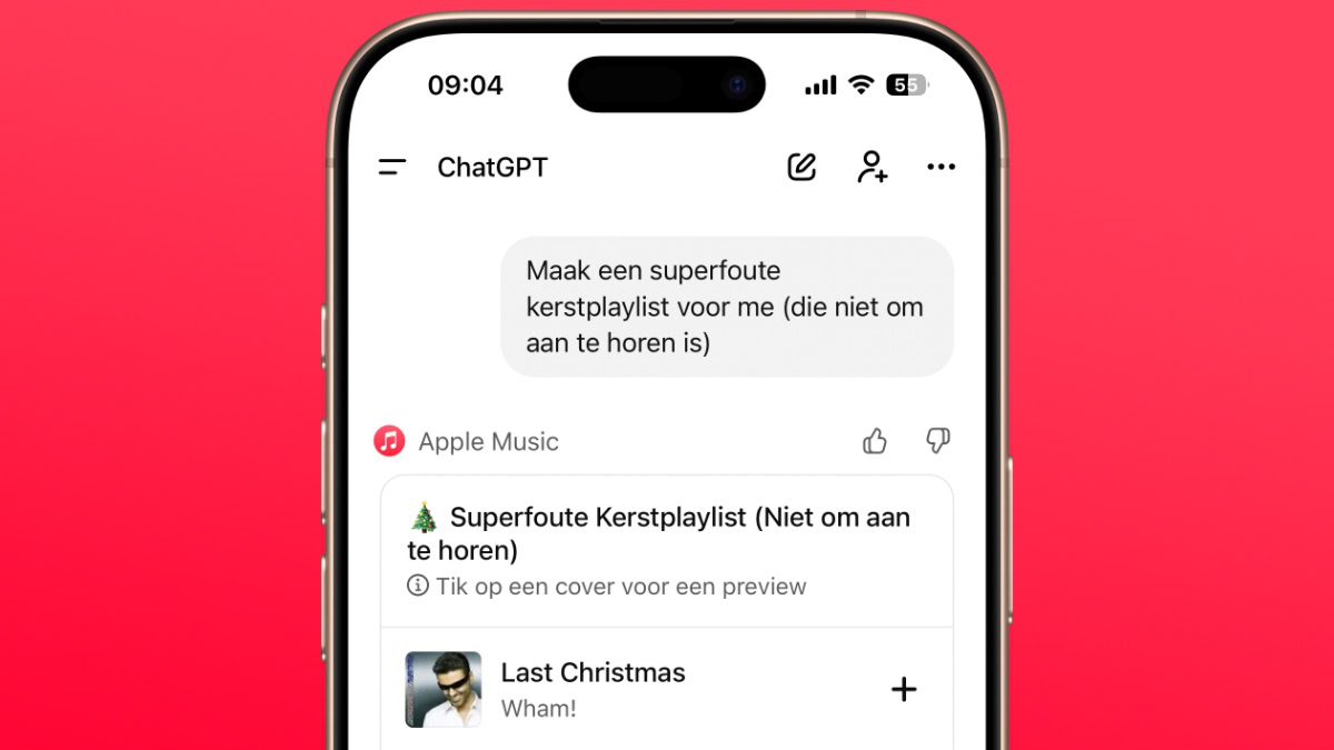 ChatGPT Apple Music