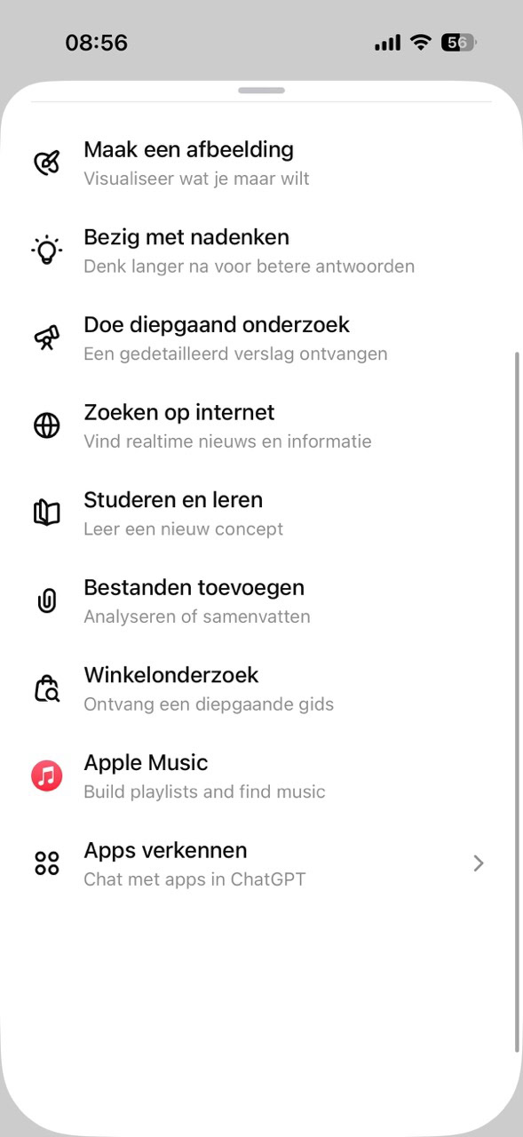 Instructiefoto: Later oproepen