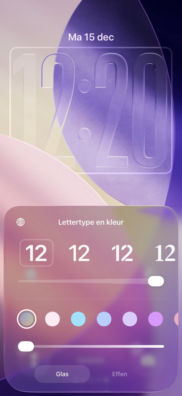 Bepaal de transparantie