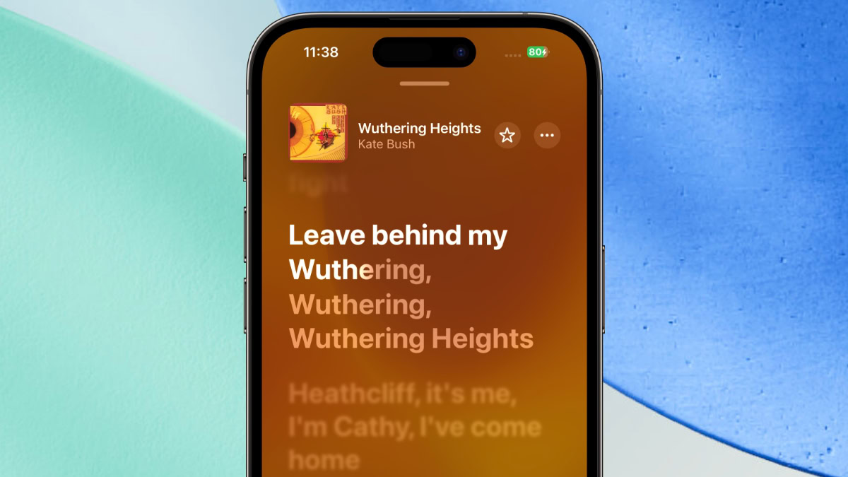 Songteksten Wuthering Heights in Apple Music