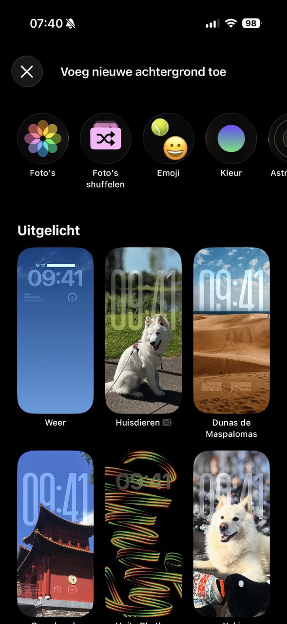 Maak een kerst-achtergrond met emoji