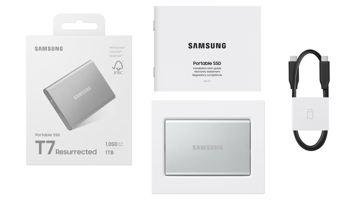 Samsung T7 Resurrected doos