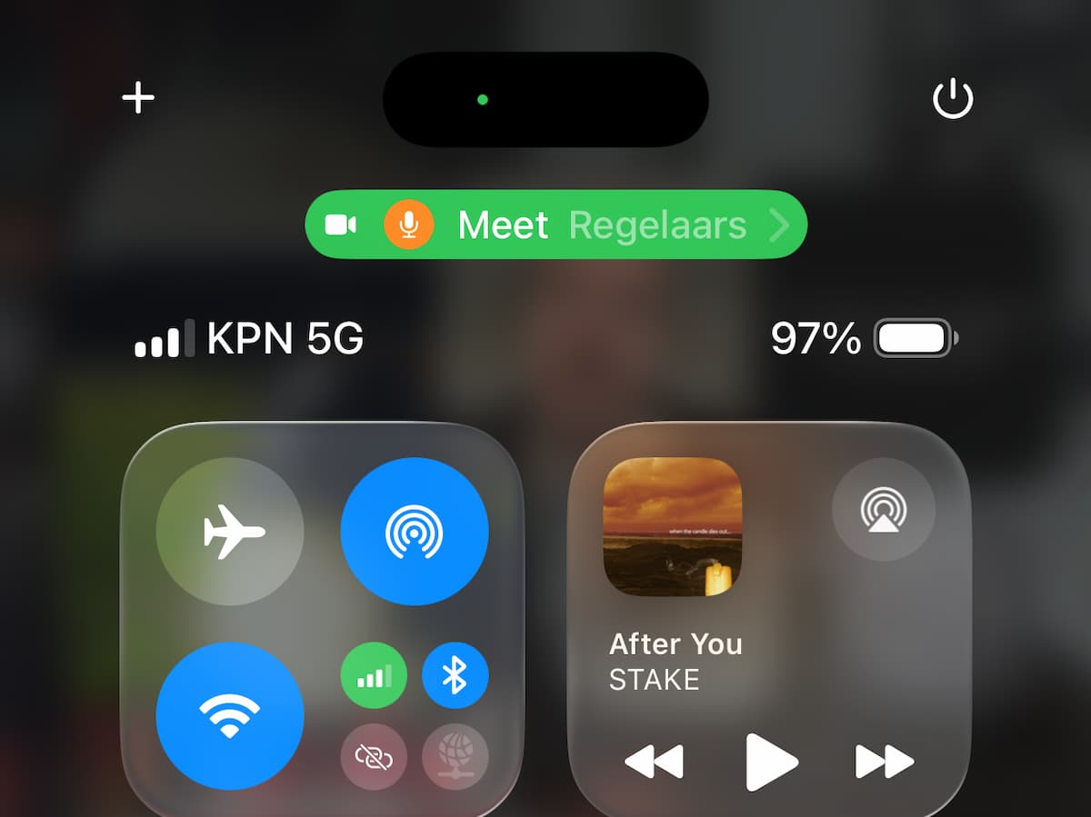 Instructiefoto: Op de iPhone