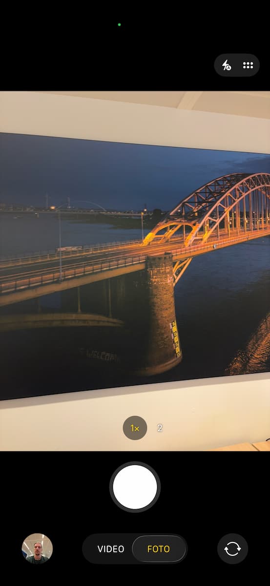 Instructiefoto: Open Camera