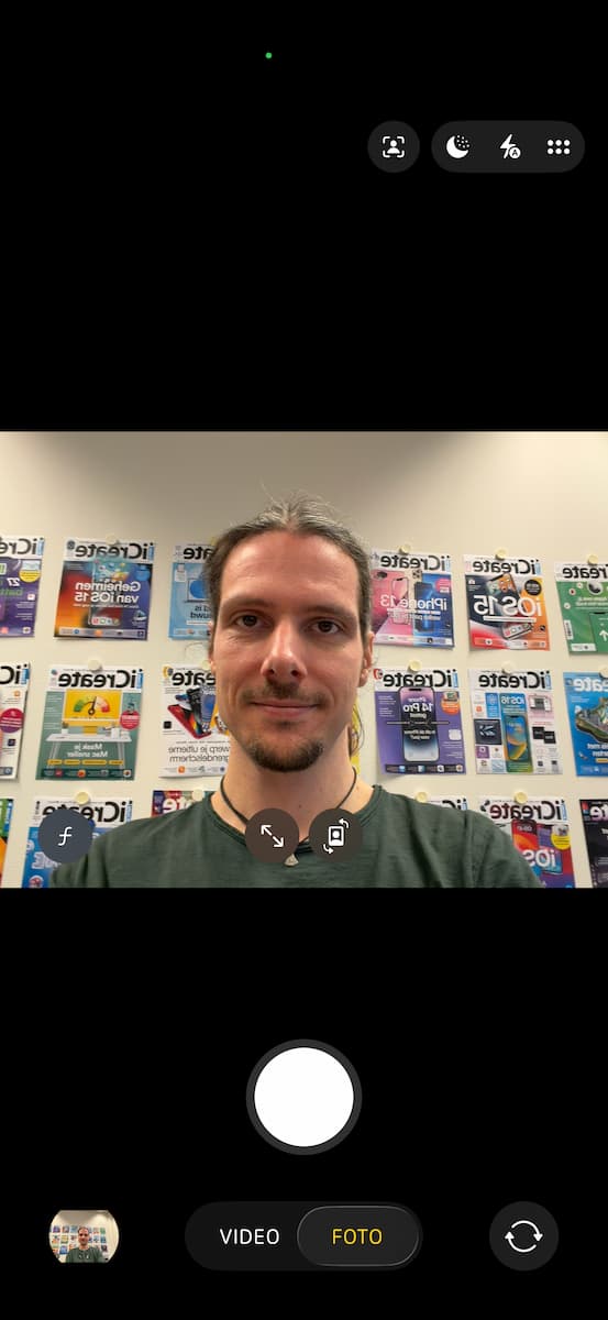 Instructiefoto: Staand of liggend