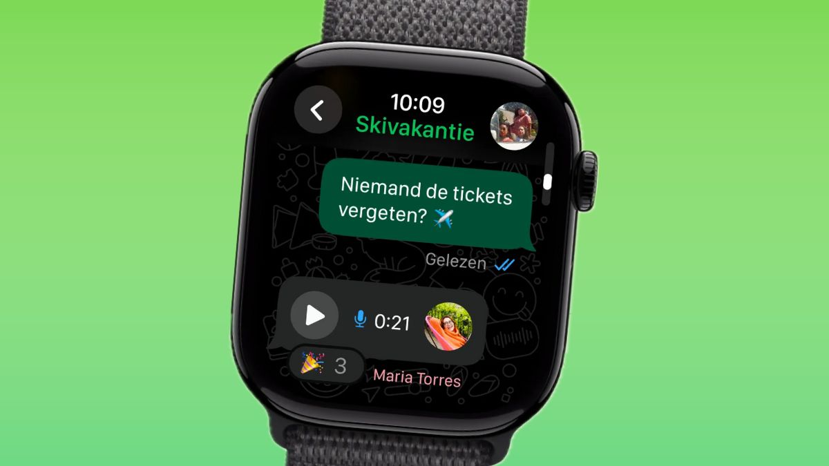 WhatsApp op de Apple Watch