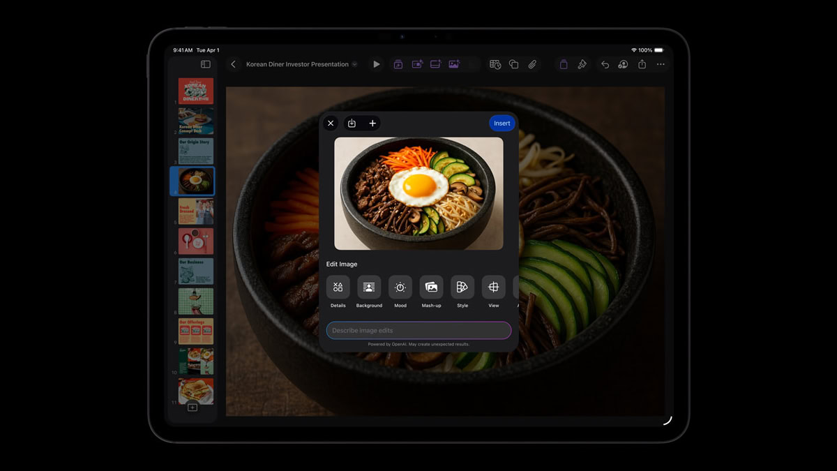 Keynote in Apple Creator Studio