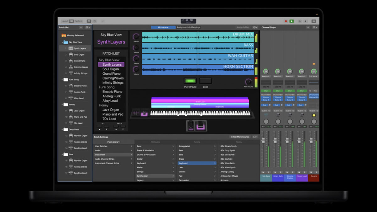 MainStage in Apple Creator Studio