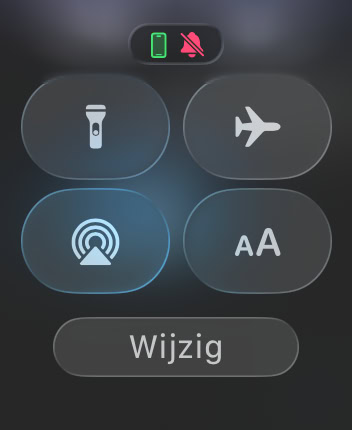 Open het bedieningspaneel