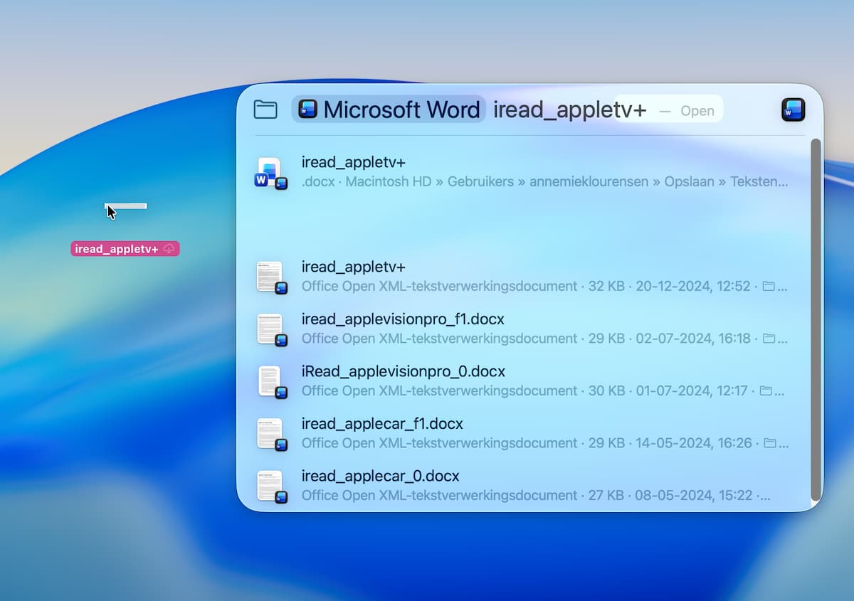 Instructiefoto: Openen of …