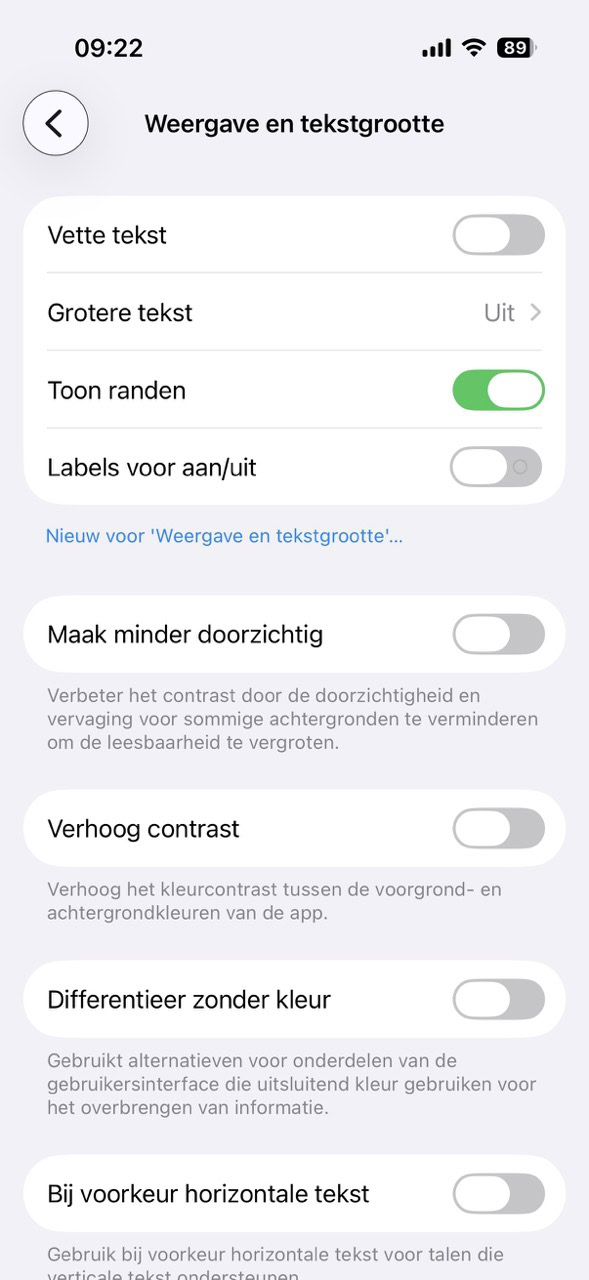 Instructiefoto: Randje