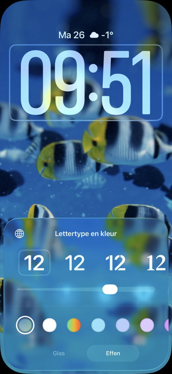 Instructiefoto: Fix je klok