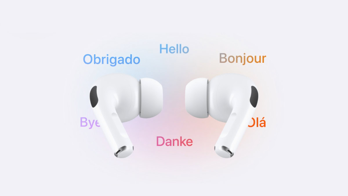 Live vertalen AirPods