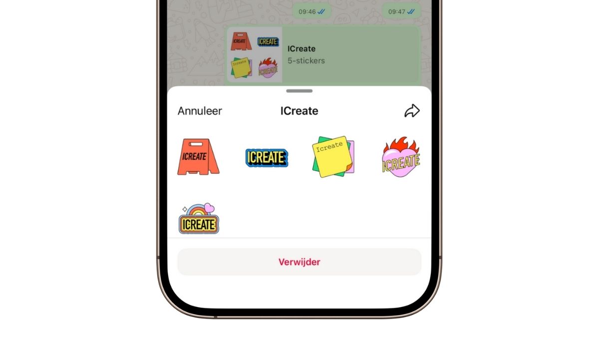 Stickerpakket naamsticker