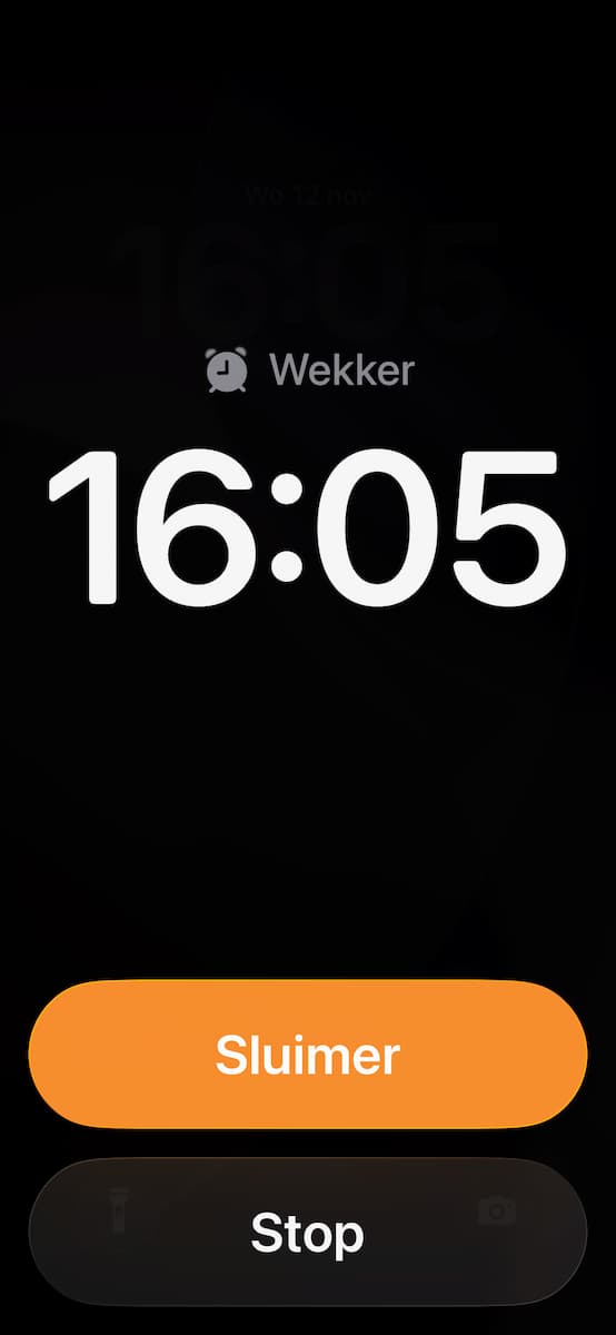 Instructiefoto: Stilte!