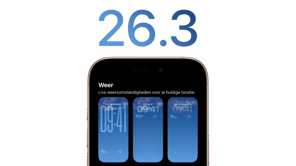iOS 26.3 nieuwe functies