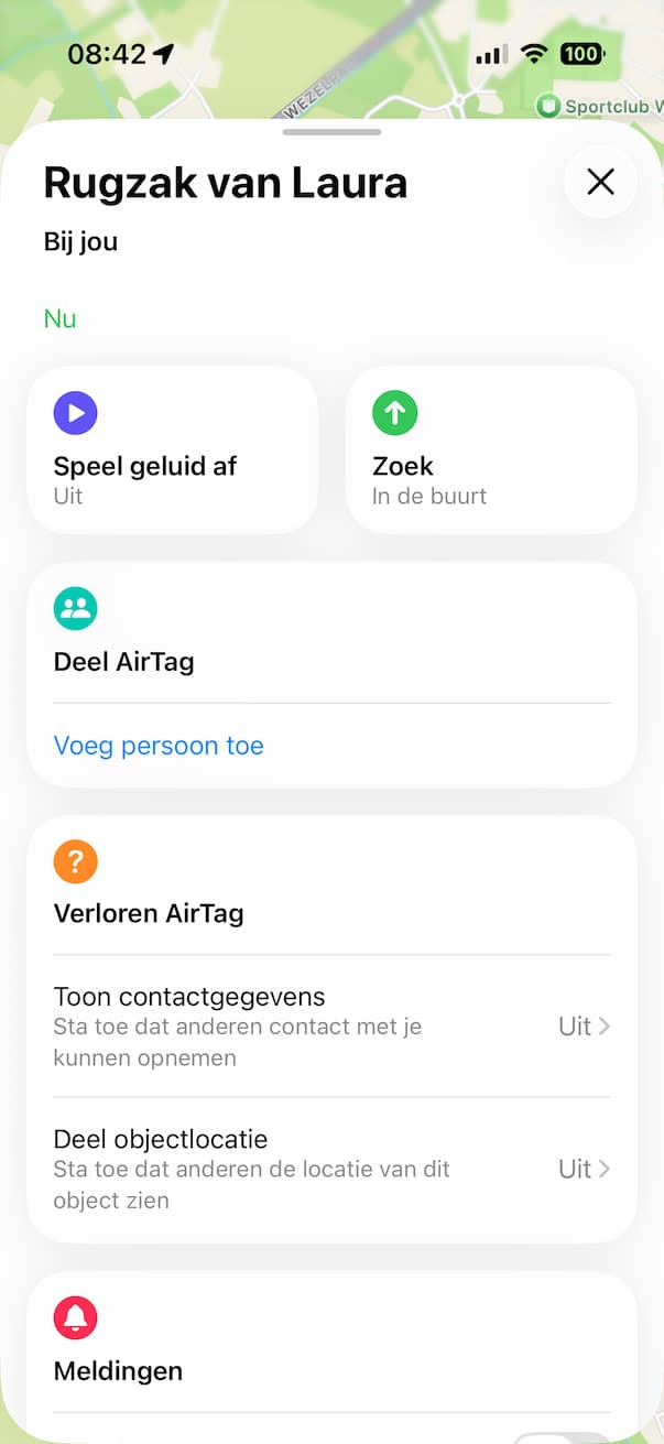 AirTag bij jou in de buurt