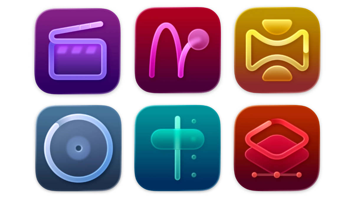 Apple Creator Studio icoontjes