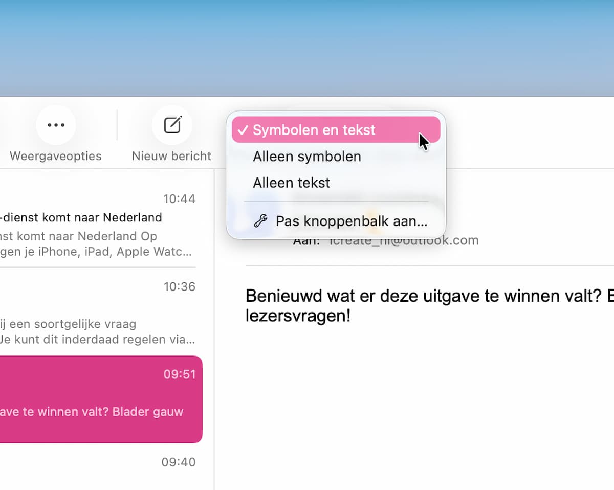 Instructiefoto: Gereed