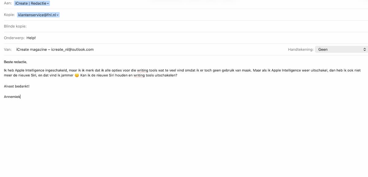 Instructiefoto: Typen maar