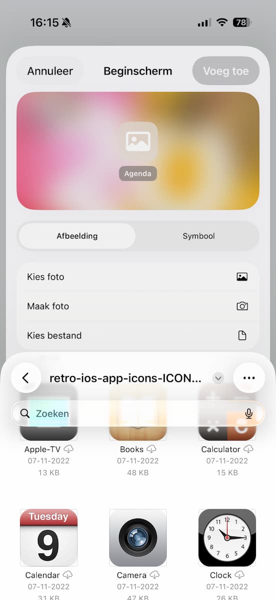 Instructiefoto: Afbeelding