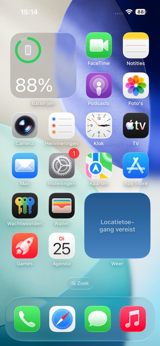 Instructiefoto: Activeren