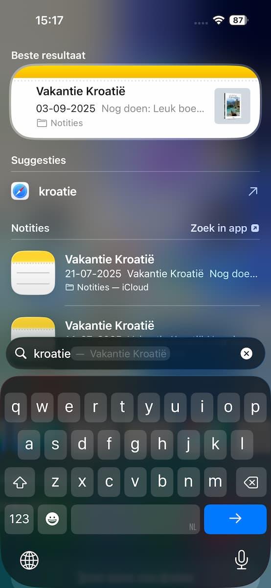 Instructiefoto: In apps