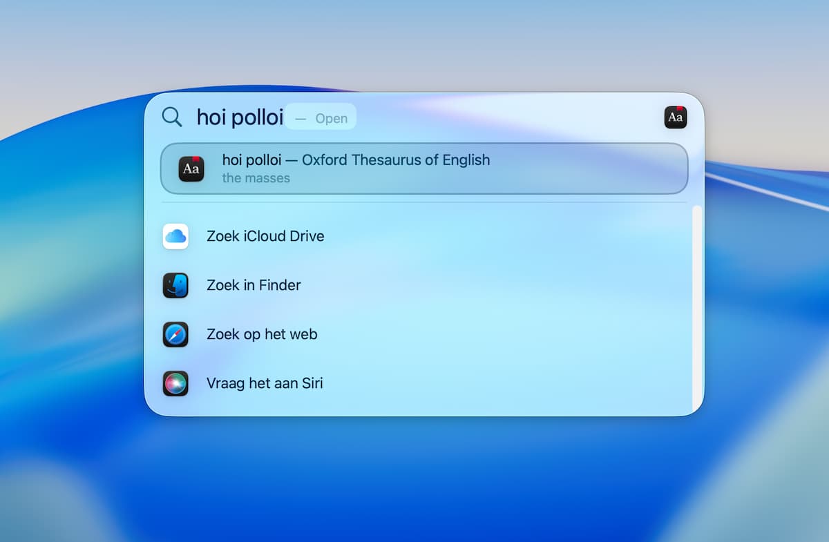 Instructiefoto: Woordenboek