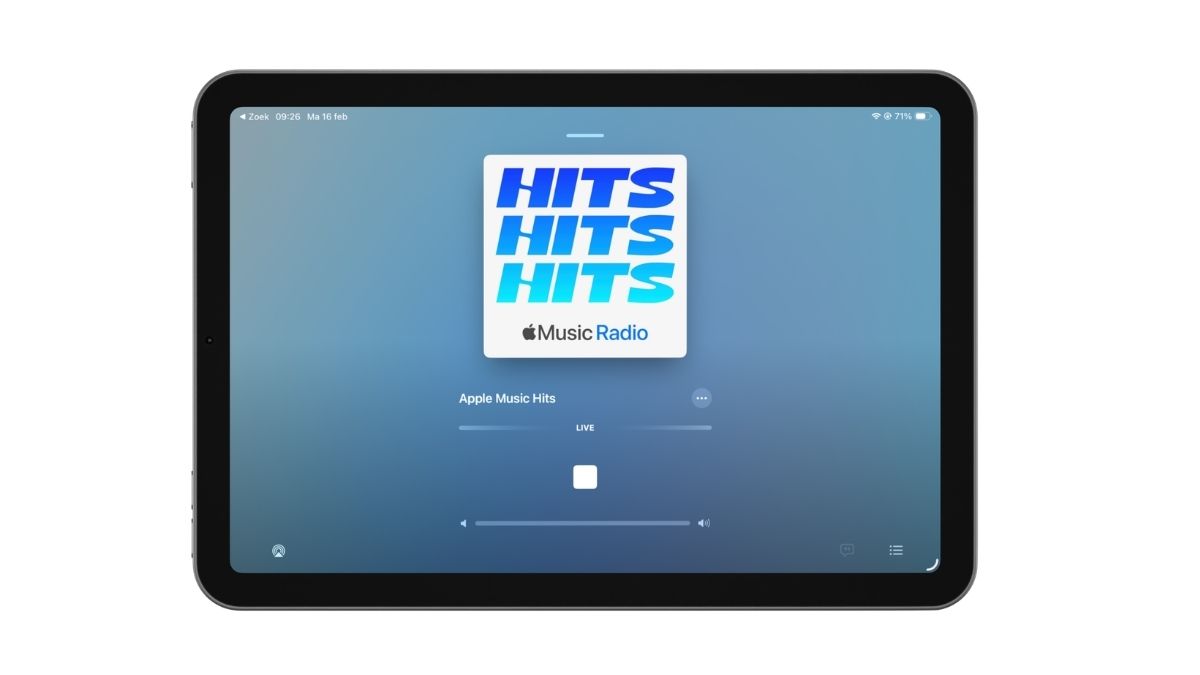 Muziek op je iPad