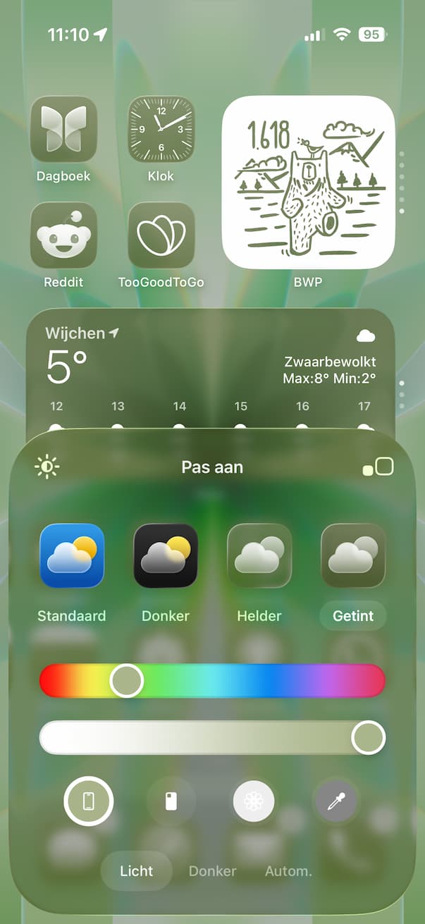 Match icoontjes met iPhone-kleur