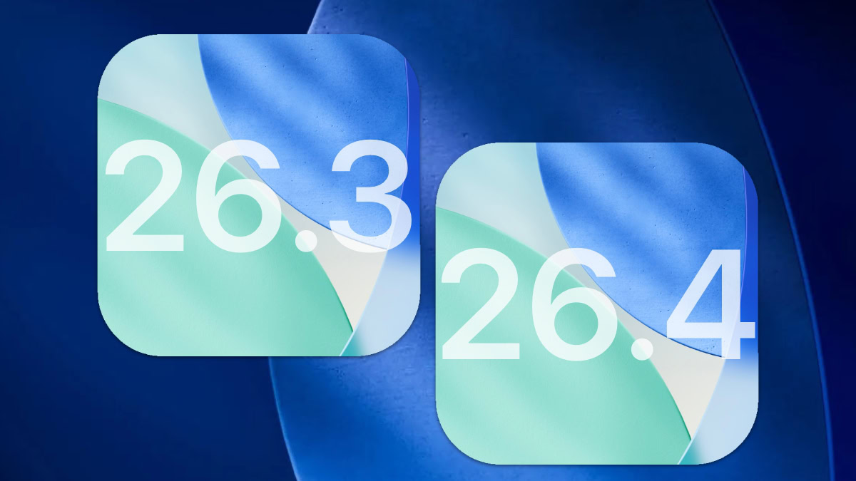 Logo's iOS 26.3 en iOS 26.4