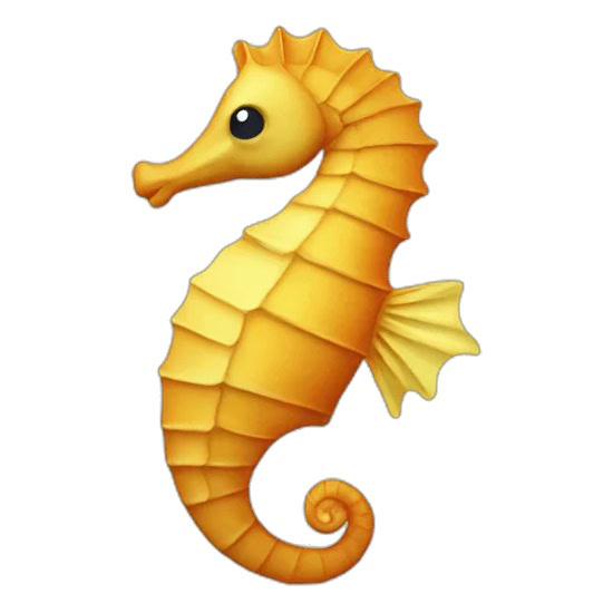 Zeepaardje emoji