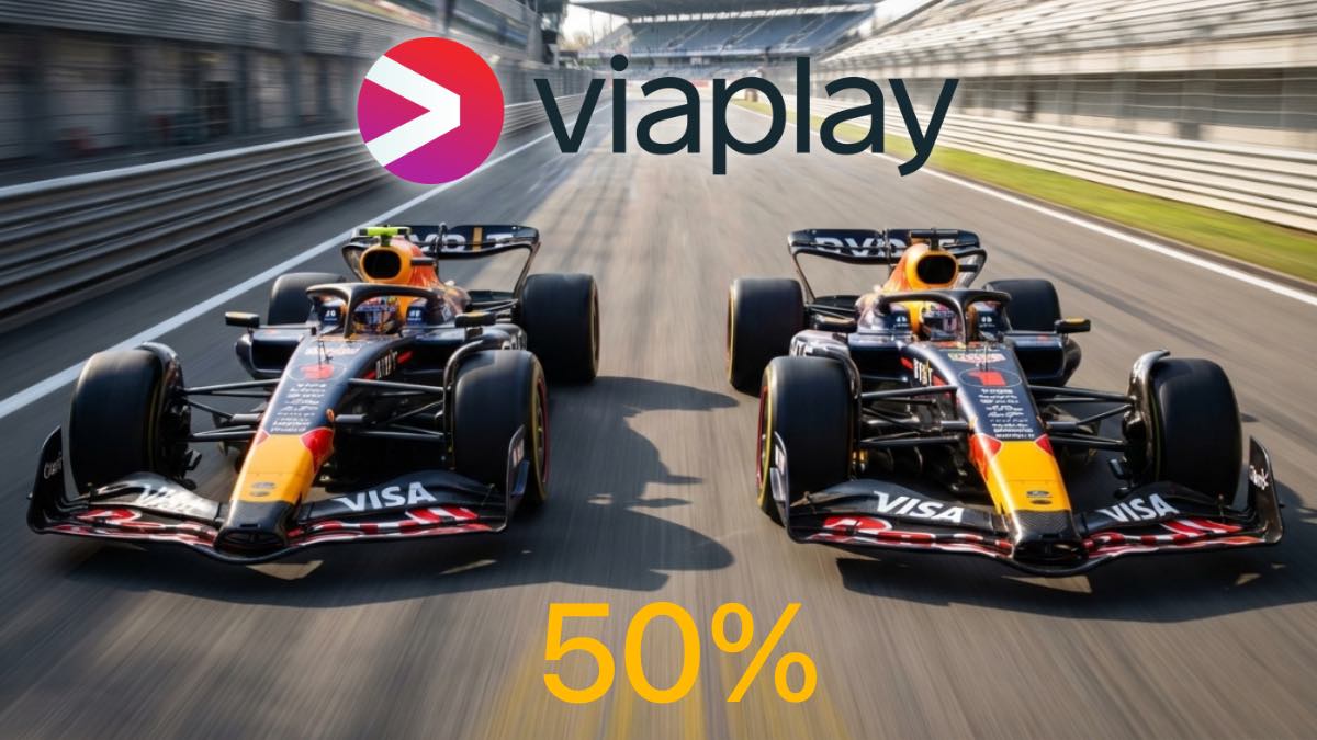 Viaplay 50% korting