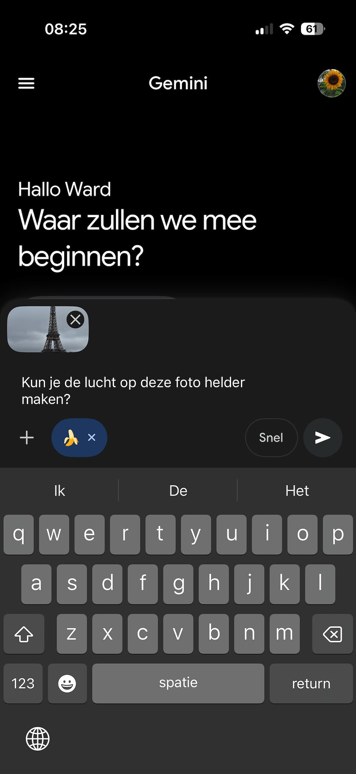 Instructiefoto: Beschrijf