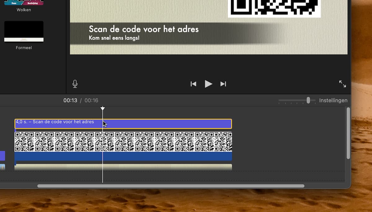 Instructiefoto: Finishing touch