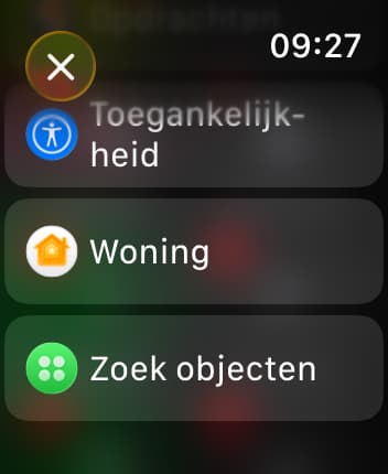 Voeg de AirTag-knop toe