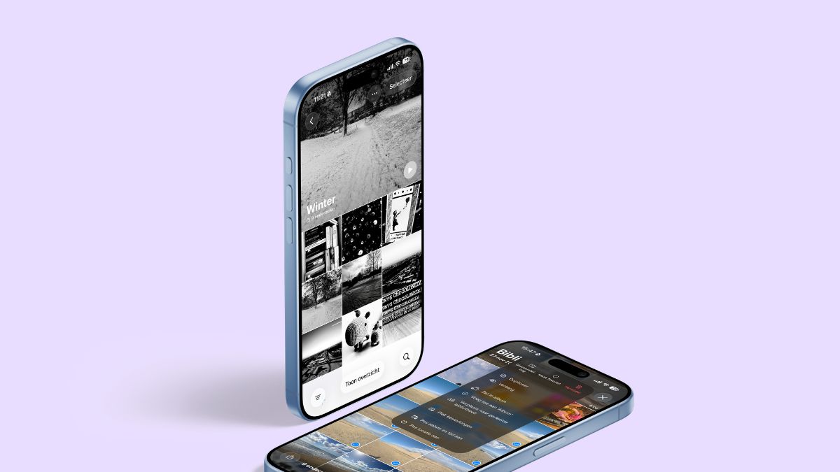 Foto's in dezelfde stijl