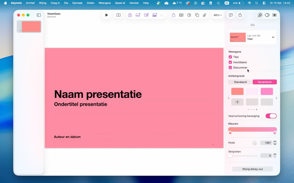 Instructiefoto: Stijl