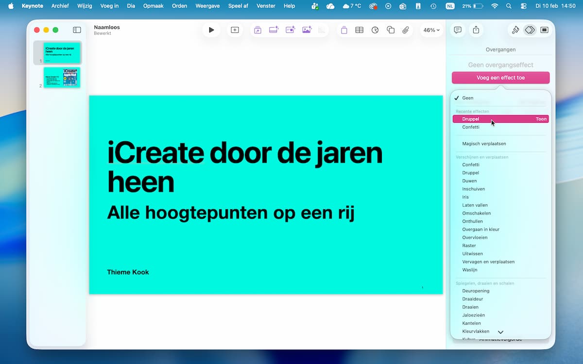 Instructiefoto: Animaties