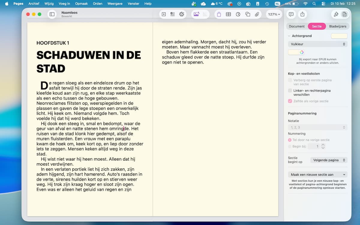 Instructiefoto: Document