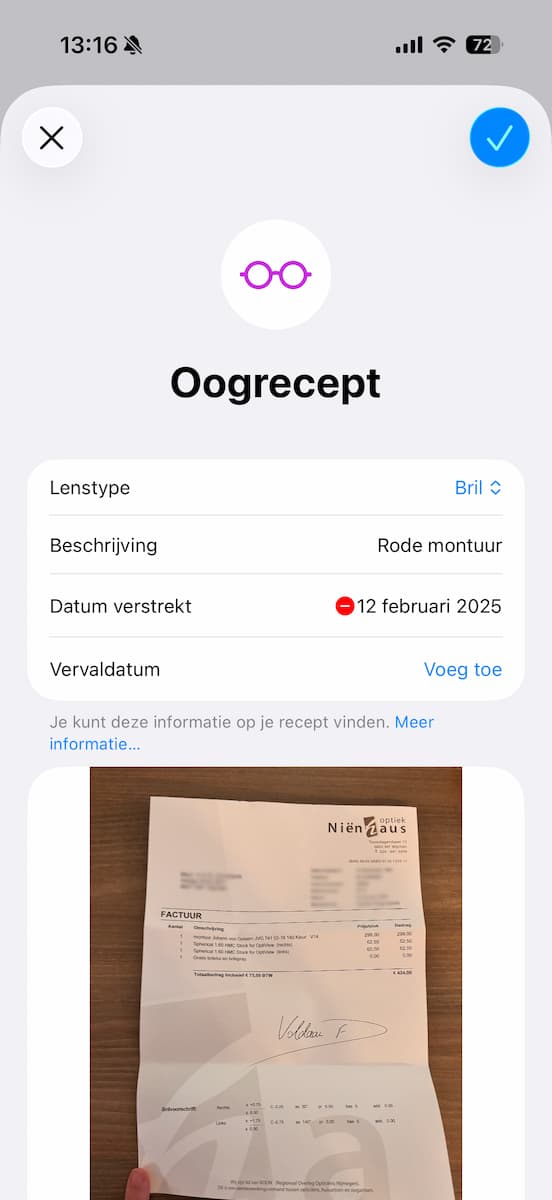 Instructiefoto: Voeg je gegevens in
