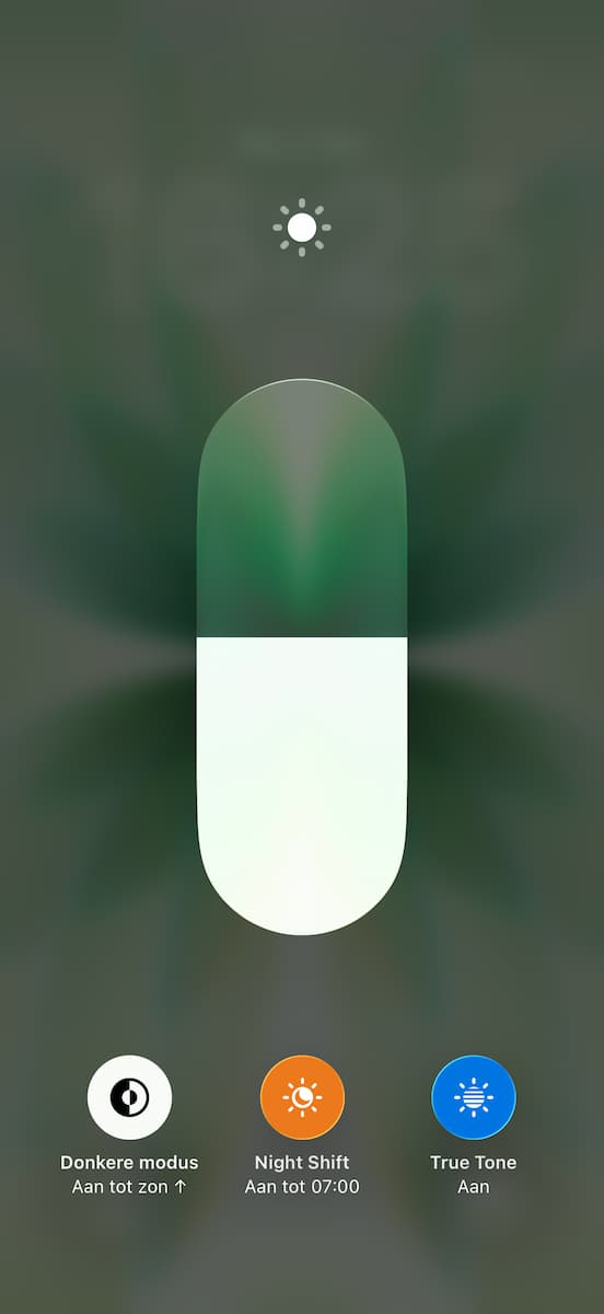 Instructiefoto: Via het Bedieningspaneel