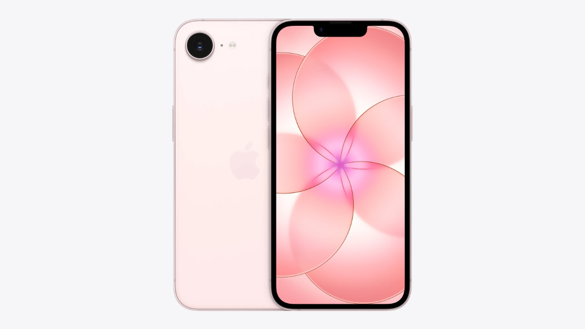 iPhone 17e in Zachtroze