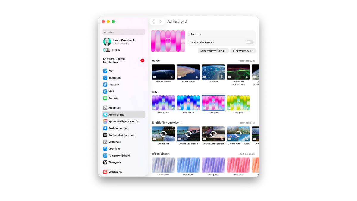 nieuwe mac wallpaper